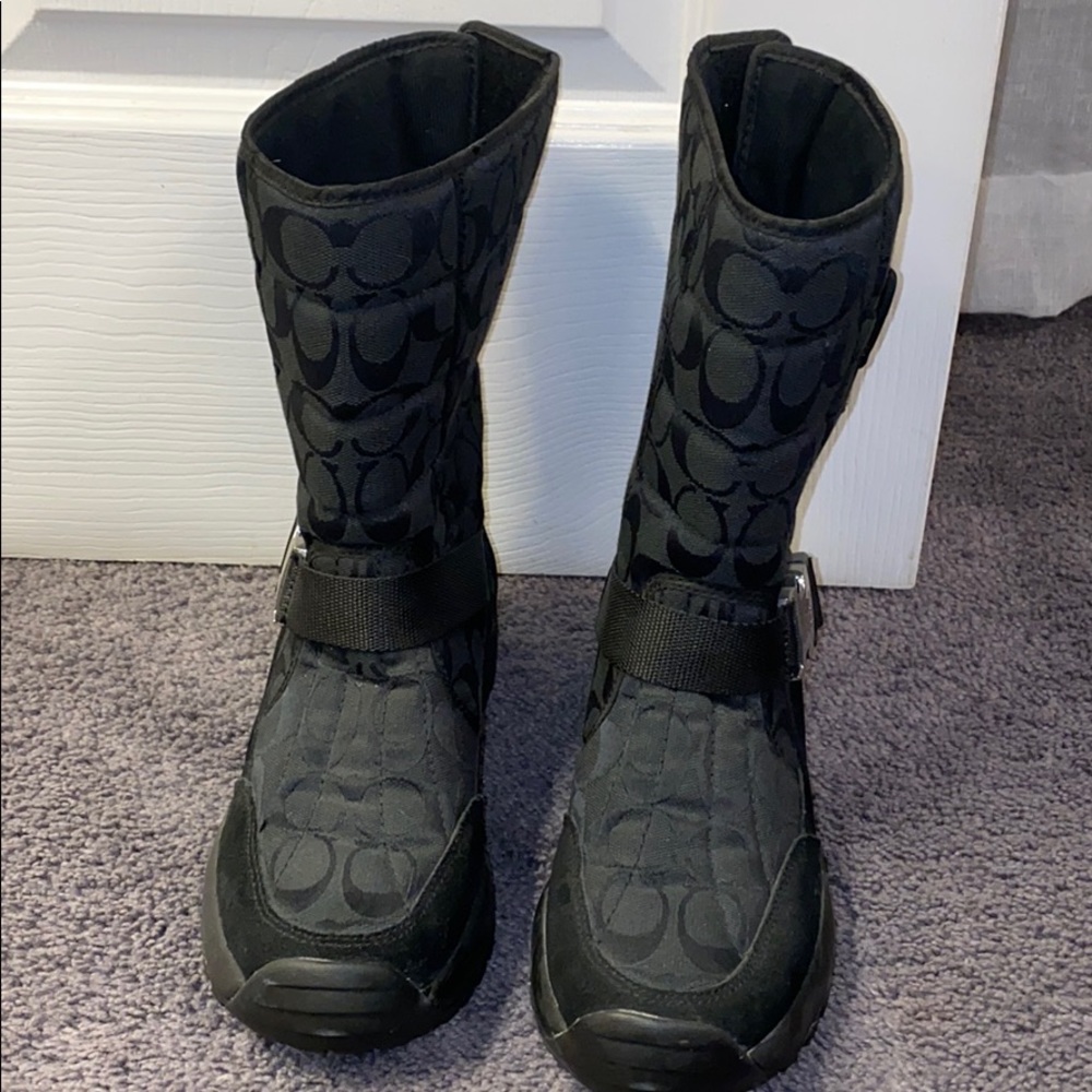 Coach winter boots